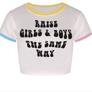 🆕🤘🏼 80s STYLE CROP TOP